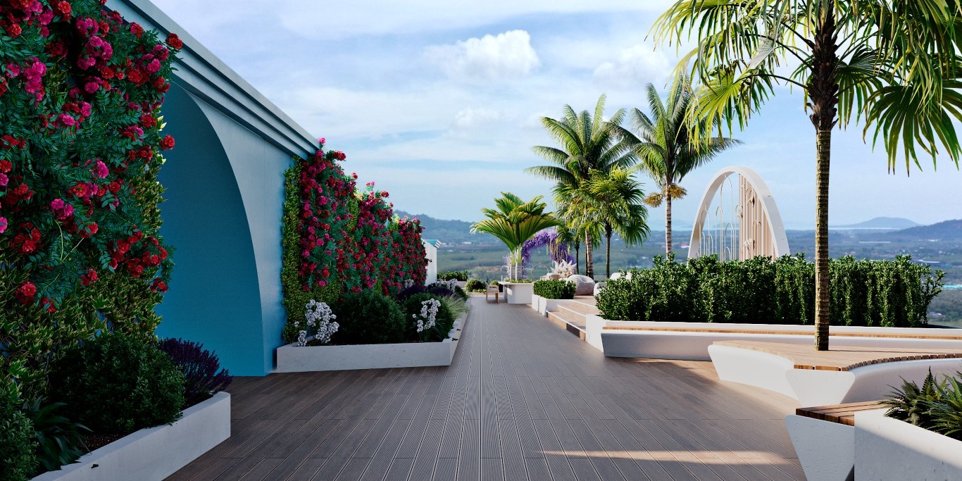 New residential project with 1+1, 2+1 and 3+1 apartments in Phuket, Thailand - Umbrella Group - Photo 14