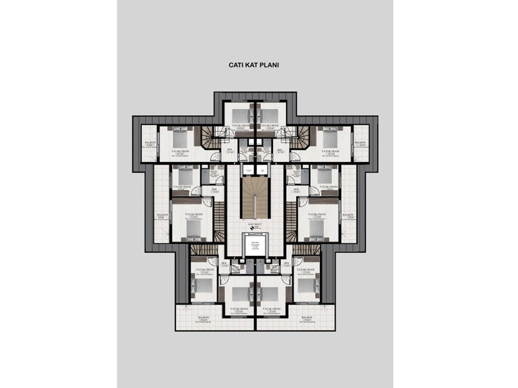 Duplex project with 2+2 apartments in Tepe - Umbrella Group - Photo 16