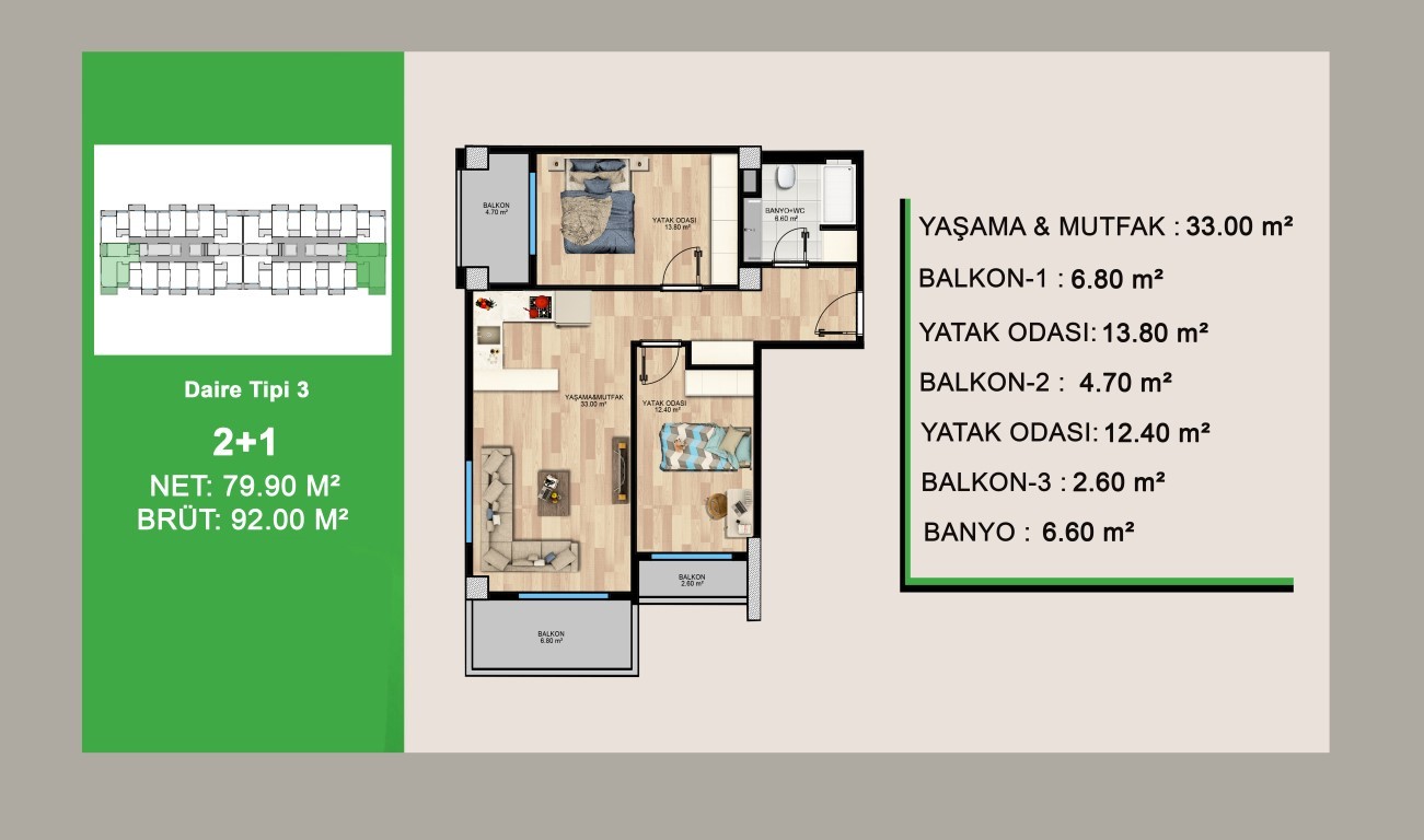 New project in Erdemli district, Mersin - Umbrella Group - Photo 8