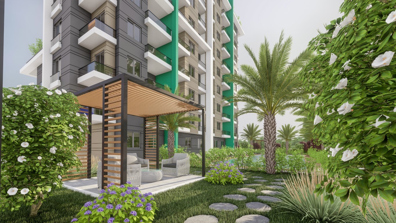 New residential complex with 1+1 and 2+1 apartments in Mezitli district - Umbrella Group - Photo 5