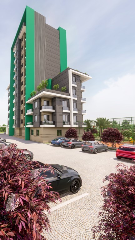 New residential complex with 1+1 and 2+1 apartments in Mezitli district - Umbrella Group - Photo 4