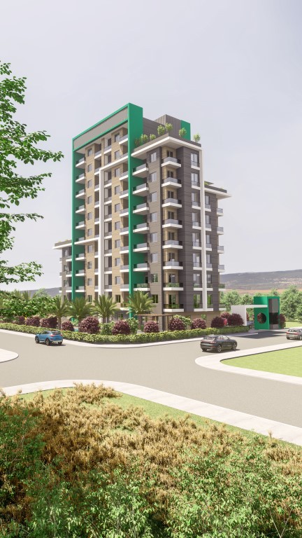 New residential complex with 1+1 and 2+1 apartments in Mezitli district - Umbrella Group - Photo 3