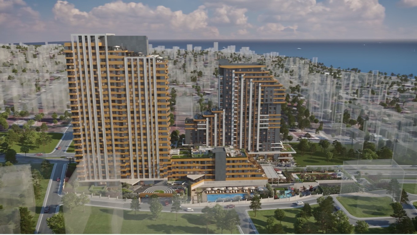 New modern project in Istanbul with spacious layouts - Umbrella Group