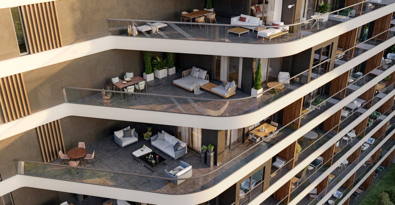 Residential complex at the final stage of construction in Bornov district, Izmir - Umbrella Group - Photo 14