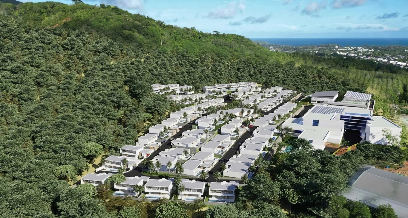 Complex elite villas in high-tech style (Phuket) - Umbrella Group