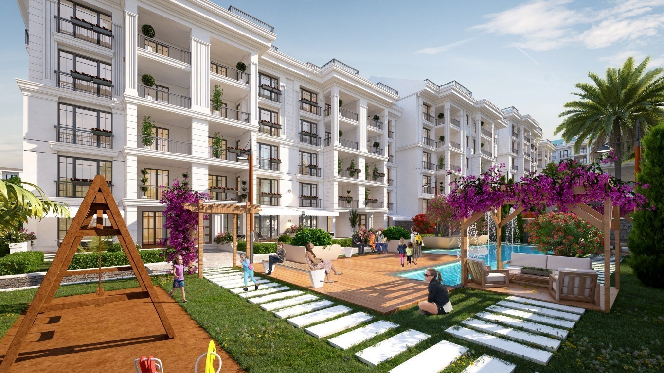 Low-rise residential project in Istanbul, Byukchmedje district - Umbrella Group - Photo 19