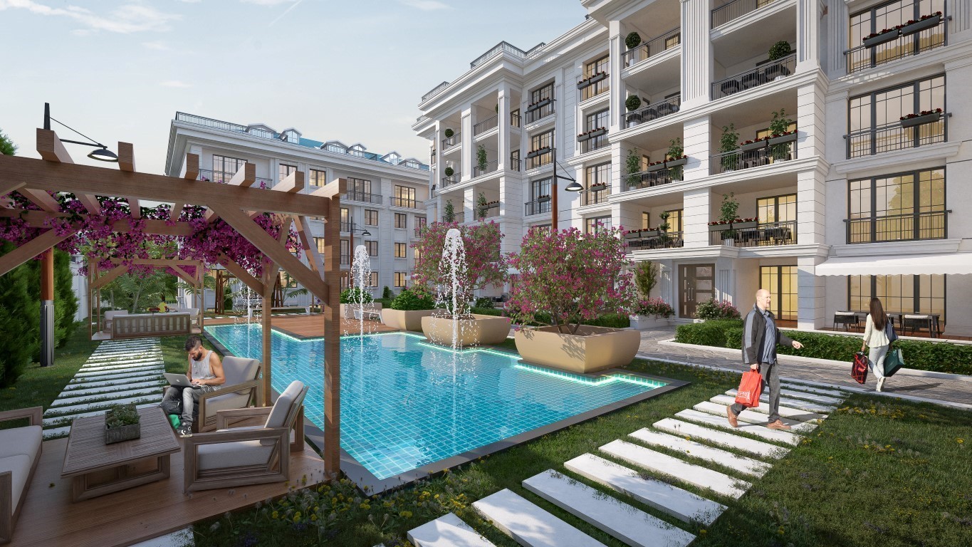 Low-rise residential project in Istanbul, Byukchmedje district - Umbrella Group - Photo 23