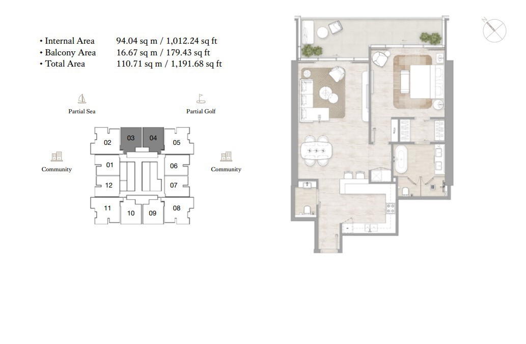 Cozy Kempinski Marina Residences, located in the heart of Dubai - Umbrella Group - Photo 6