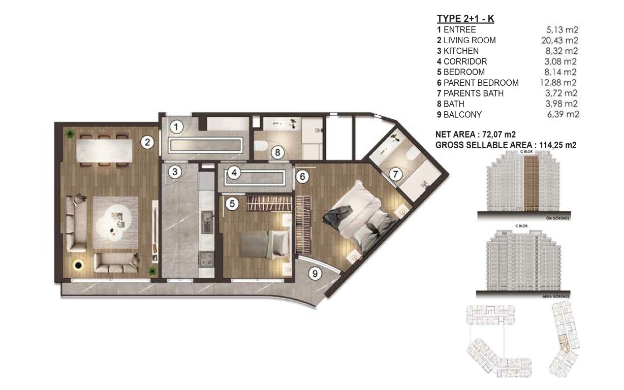 New project located in one of the popular areas of Istanbul - Atakent - Umbrella Group - Photo 18
