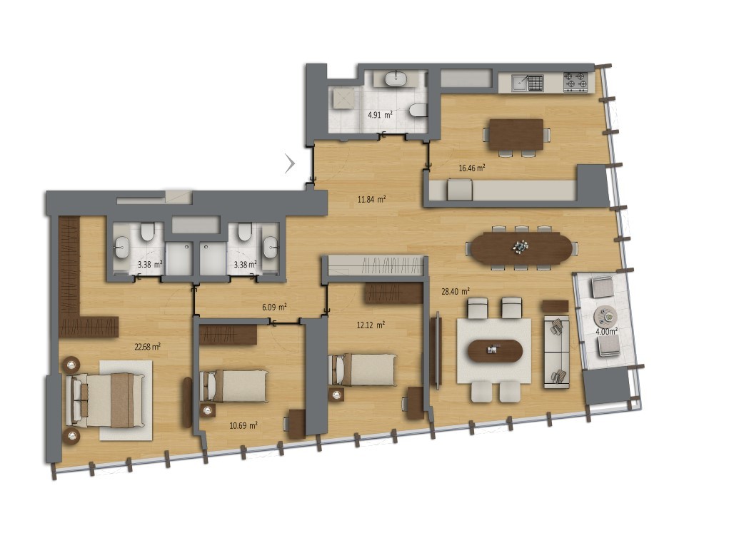Elite residence in the city of Istanbul - Umbrella Group - Photo 10
