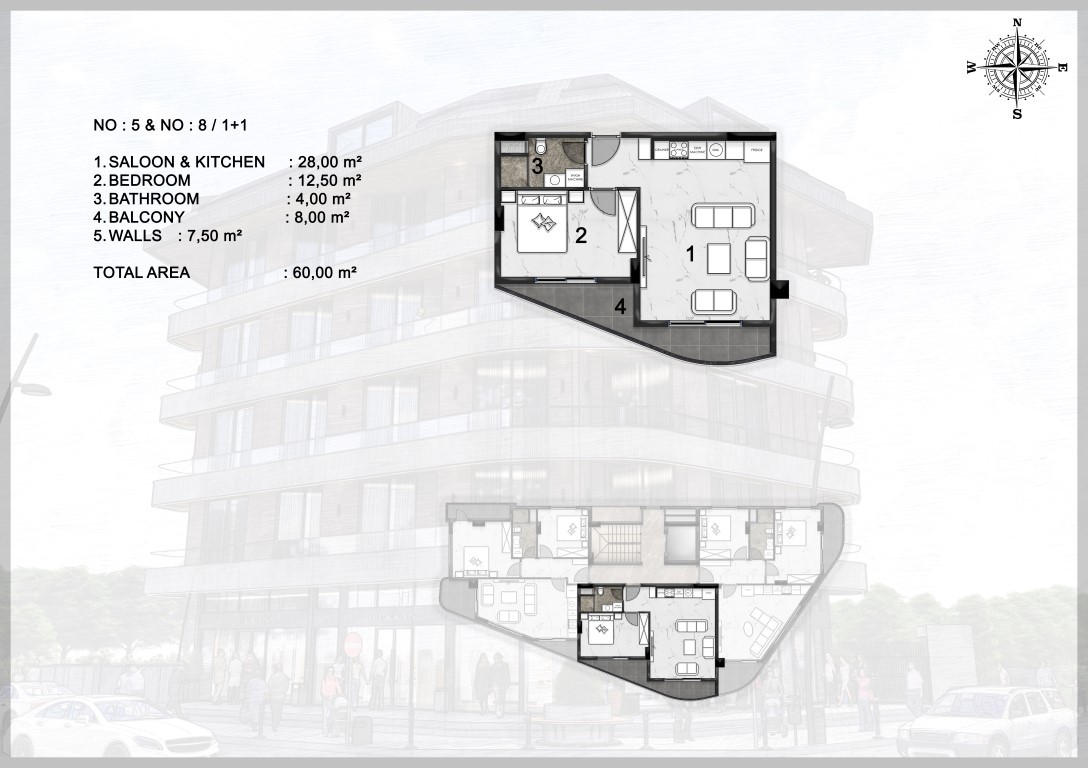 New complex with apartments 60-180 m2 in the prestigious area of Obos - Umbrella Group - Photo 16