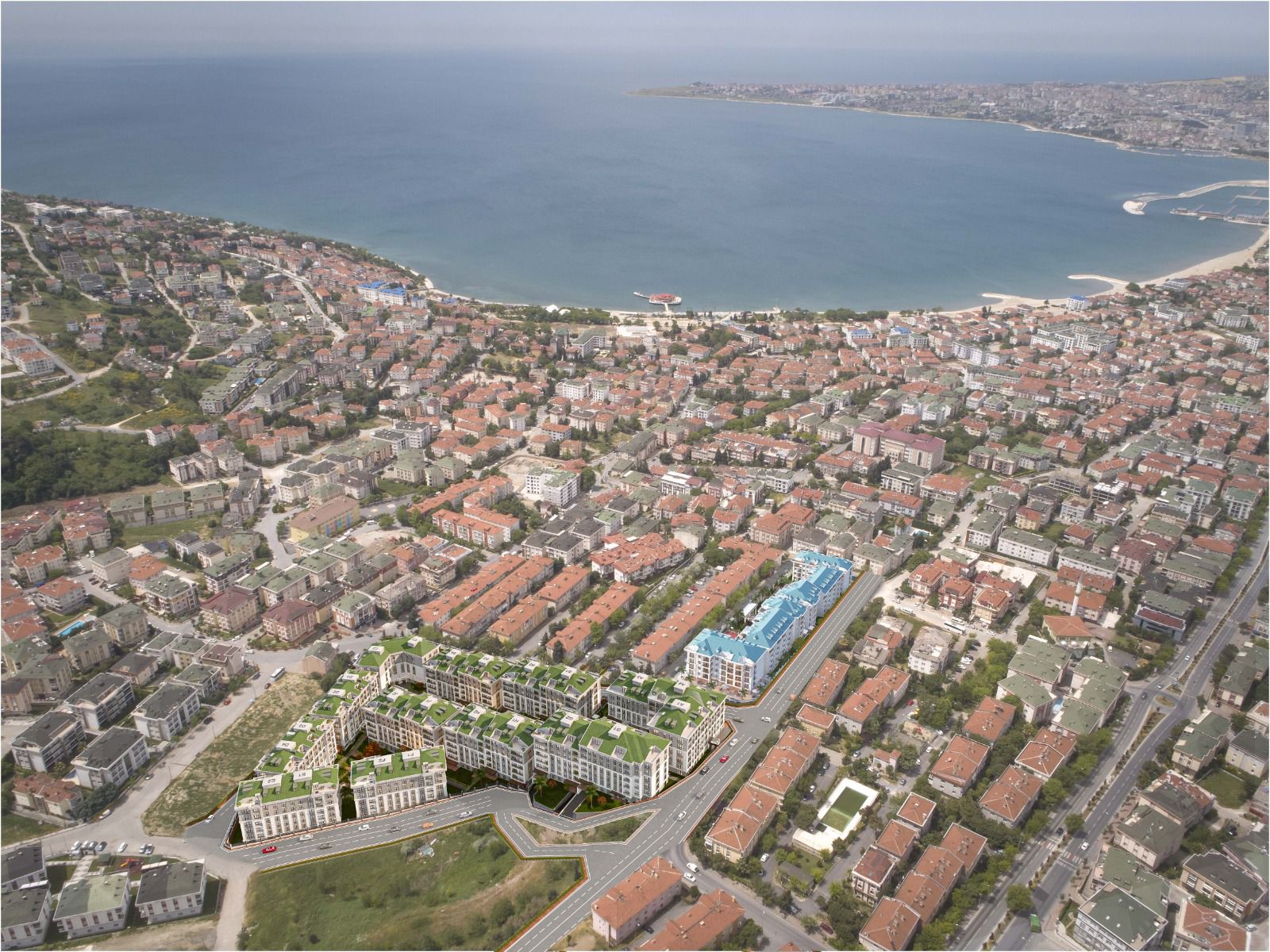 Low-rise residential project in Istanbul, Byukchmedje district - Umbrella Group