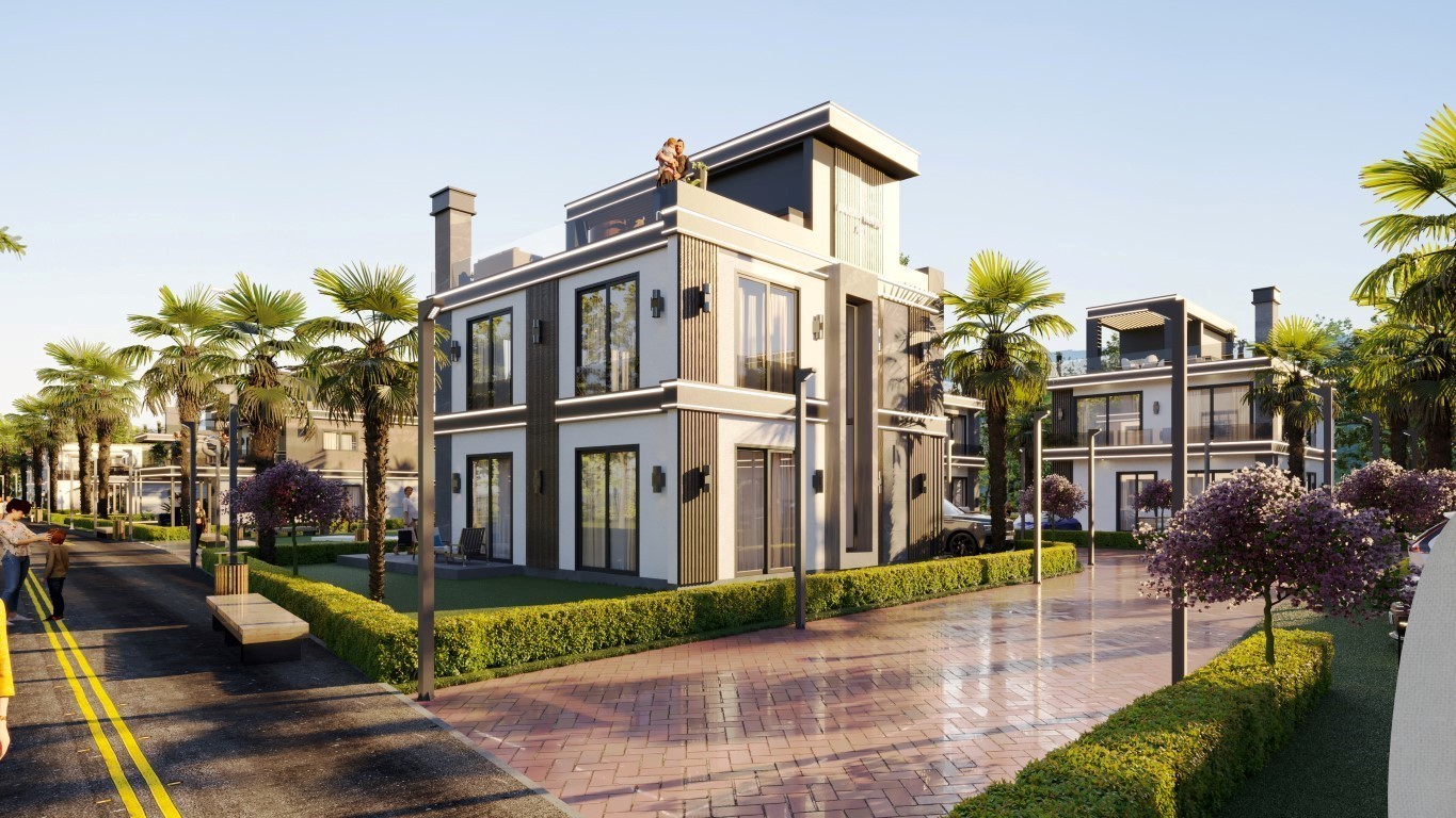 Set of villas and apartments in Northern Cyprus - Umbrella Group - Photo 3