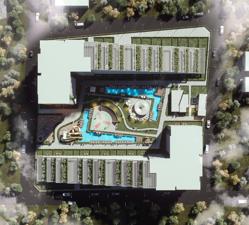 Project of a modern residential complex in the city of Antalya by the developer - Umbrella Group - Photo 2