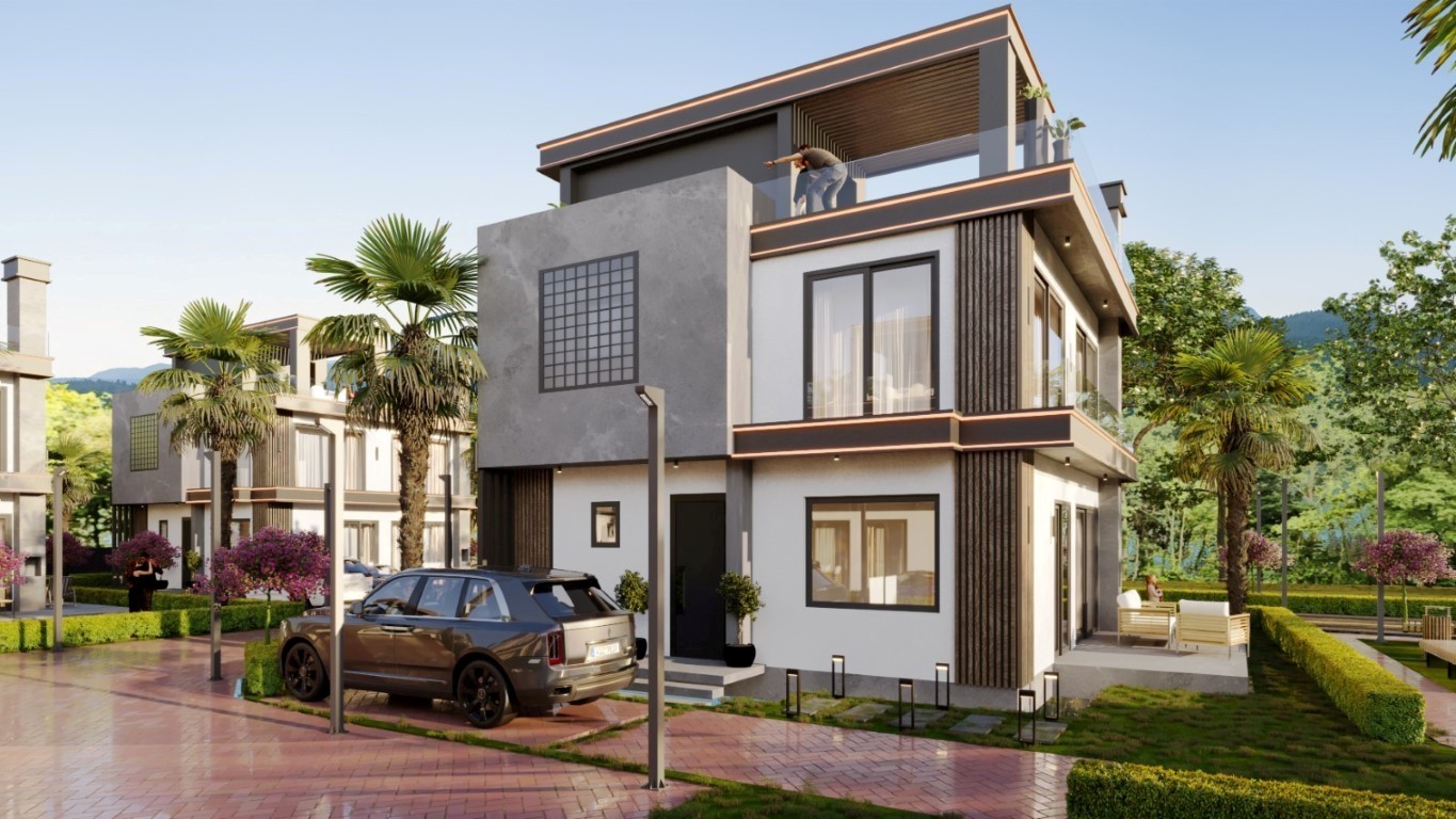 Set of villas and apartments in Northern Cyprus - Umbrella Group - Photo 4