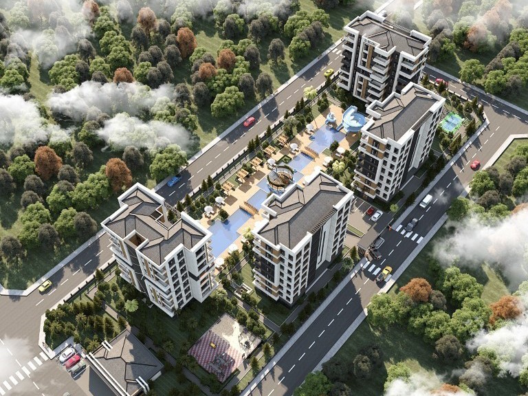 New residential complex with 2+1 and 3+1 apartments in the Altyntash area - Umbrella Group - Photo 2