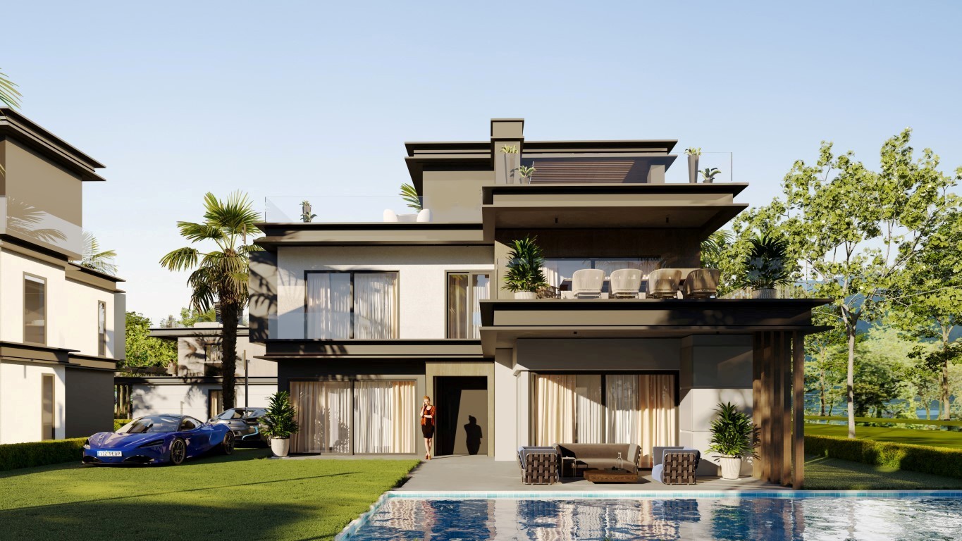 Set of villas and apartments in Northern Cyprus - Umbrella Group