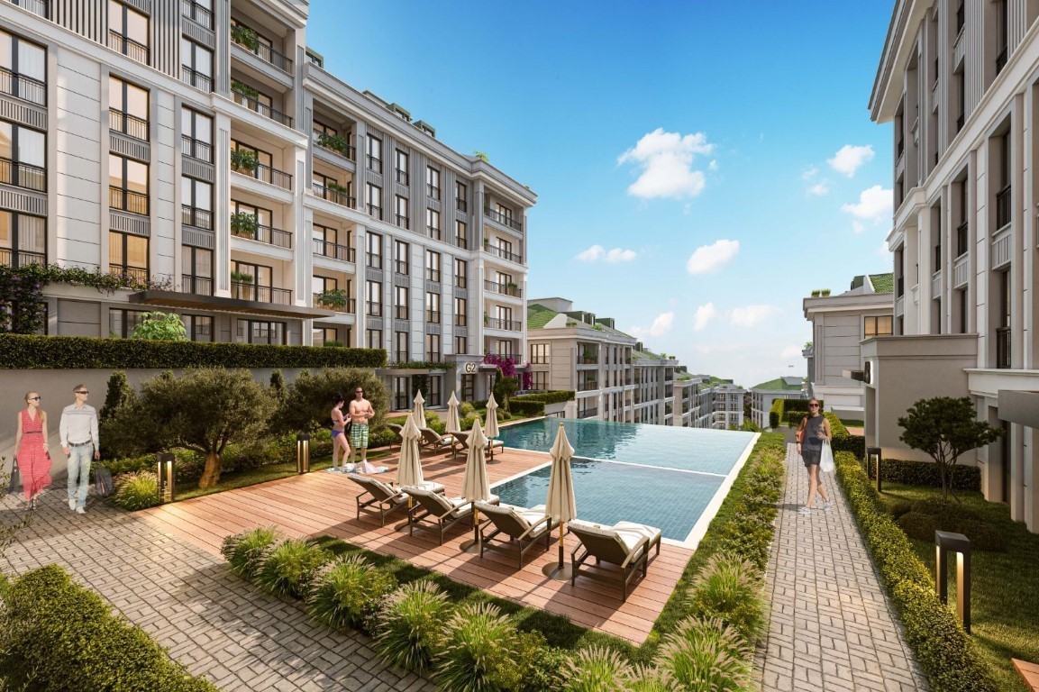 Low-rise residential project in Istanbul, Byukchmedje district - Umbrella Group - Photo 21