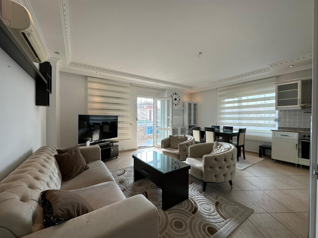 Furnished three-room apartment 115 m2 in the district of Jijili - Umbrella Group