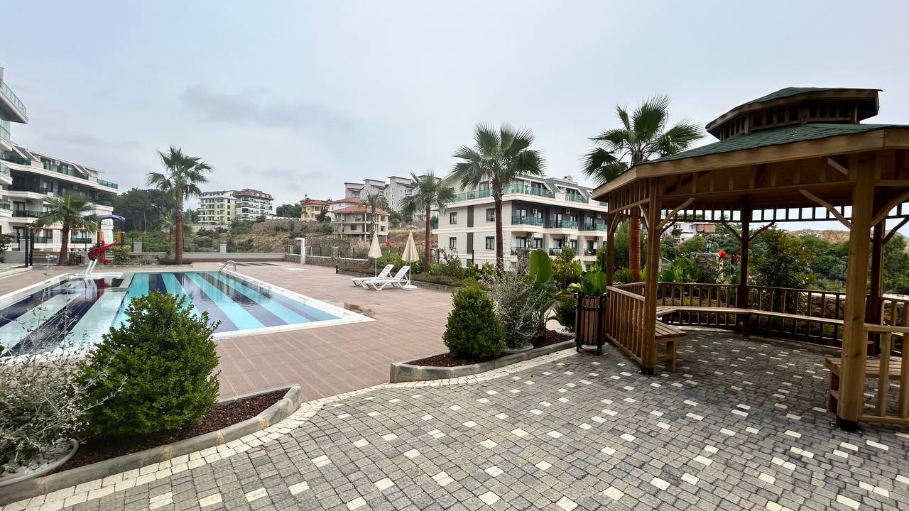Two-room apartment 50 m2 without furniture in the area Oba - Umbrella Group - Photo 5
