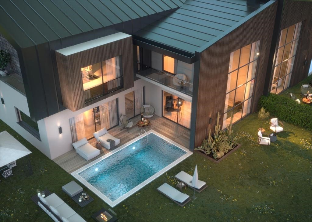 New project of villas with private pool in Antalya, Doshemealta - Umbrella Group - Photo 6