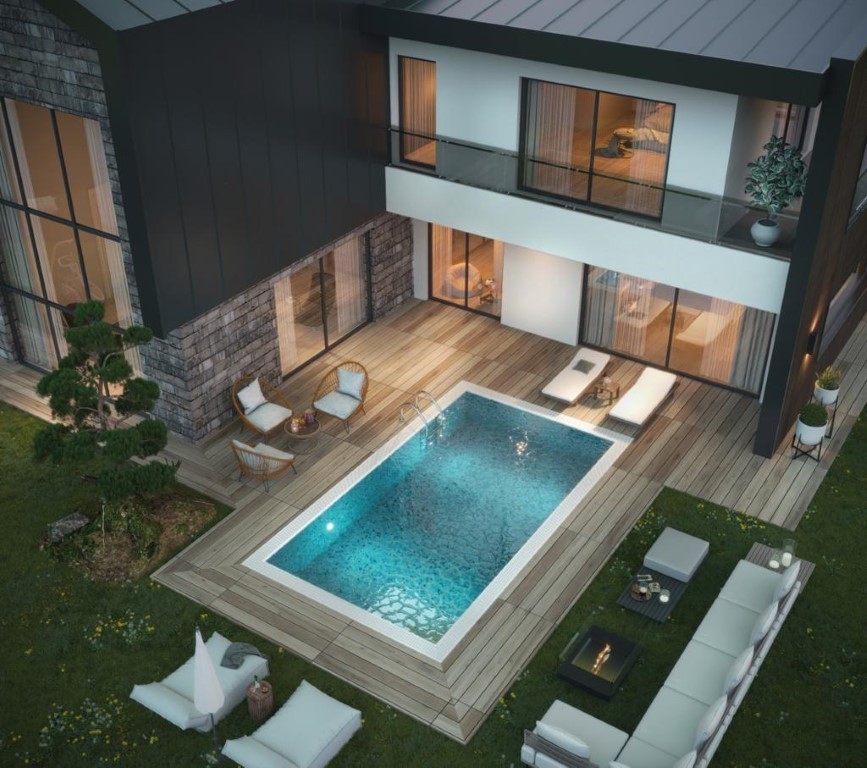 New project of villas with private pool in Antalya, Doshemealta - Umbrella Group - Photo 7