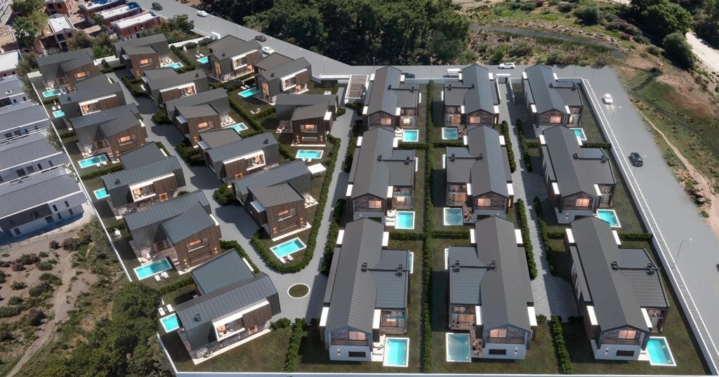New project of villas with private pool in Antalya, Doshemealta - Umbrella Group