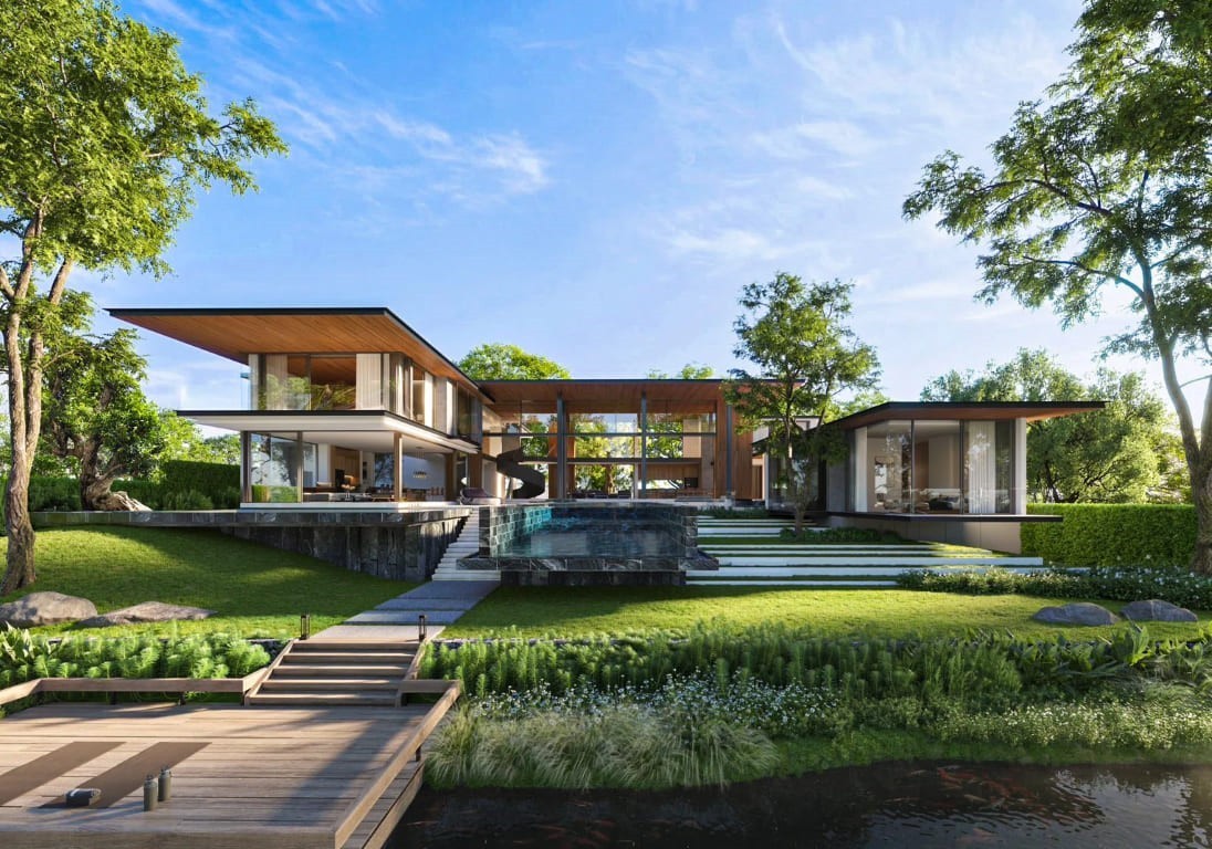 Botanica Grand Avenue private villas project, in Balinese style (Phuket) - Umbrella Group
