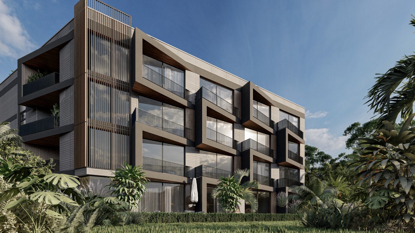 Low-floor residential complex 1000 m from the beach, Changu district, Indonesia - Umbrella Group
