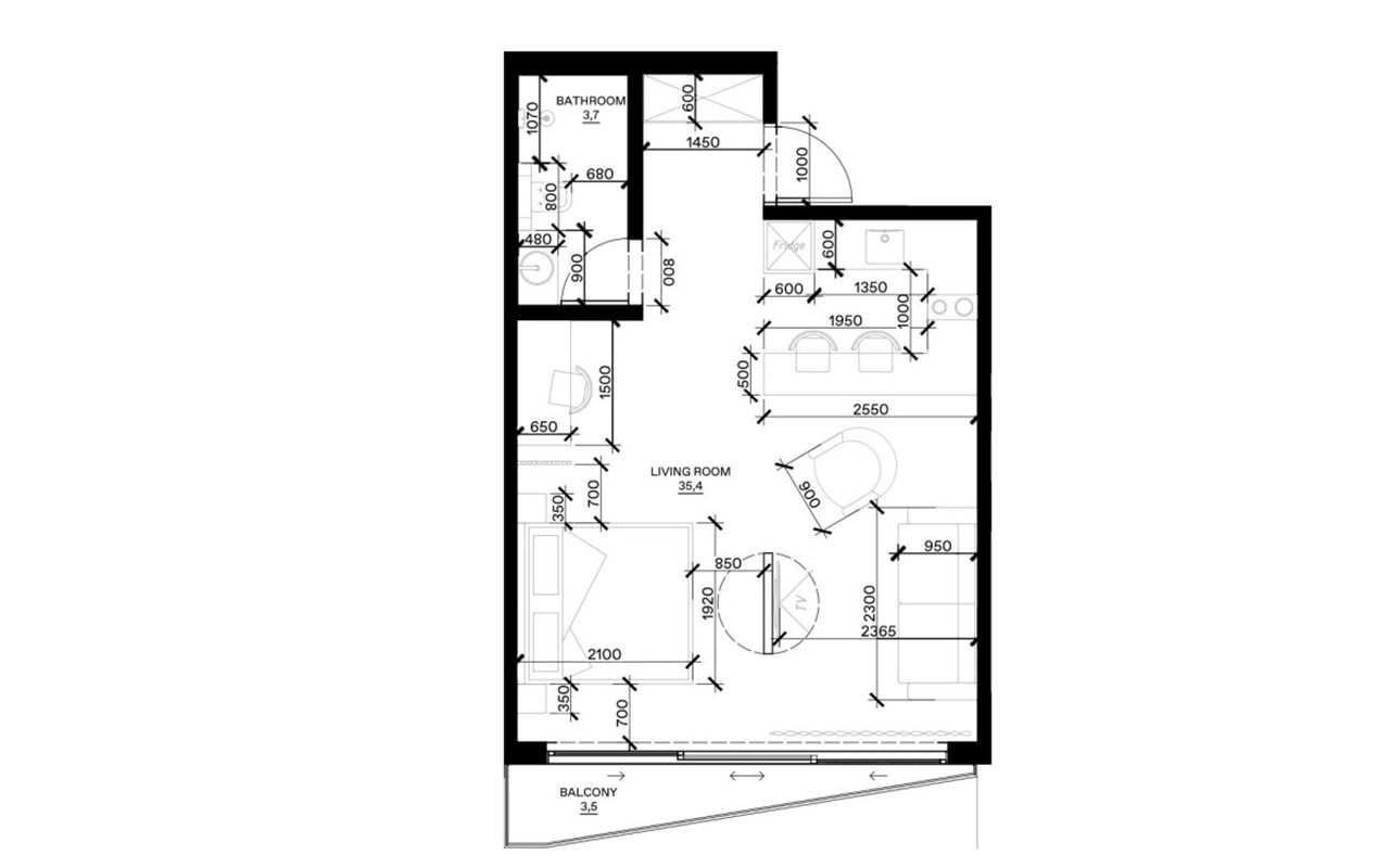 Low-floor residential complex 1000 m from the beach, Changu district, Indonesia - Umbrella Group - Photo 5