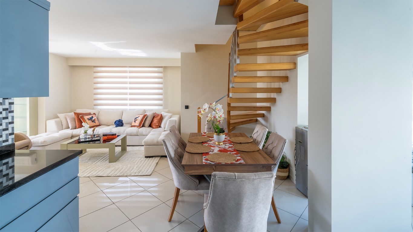 Spacious duplex (4+1) 50 m from the beach, Alanya - Umbrella Group - Photo 3