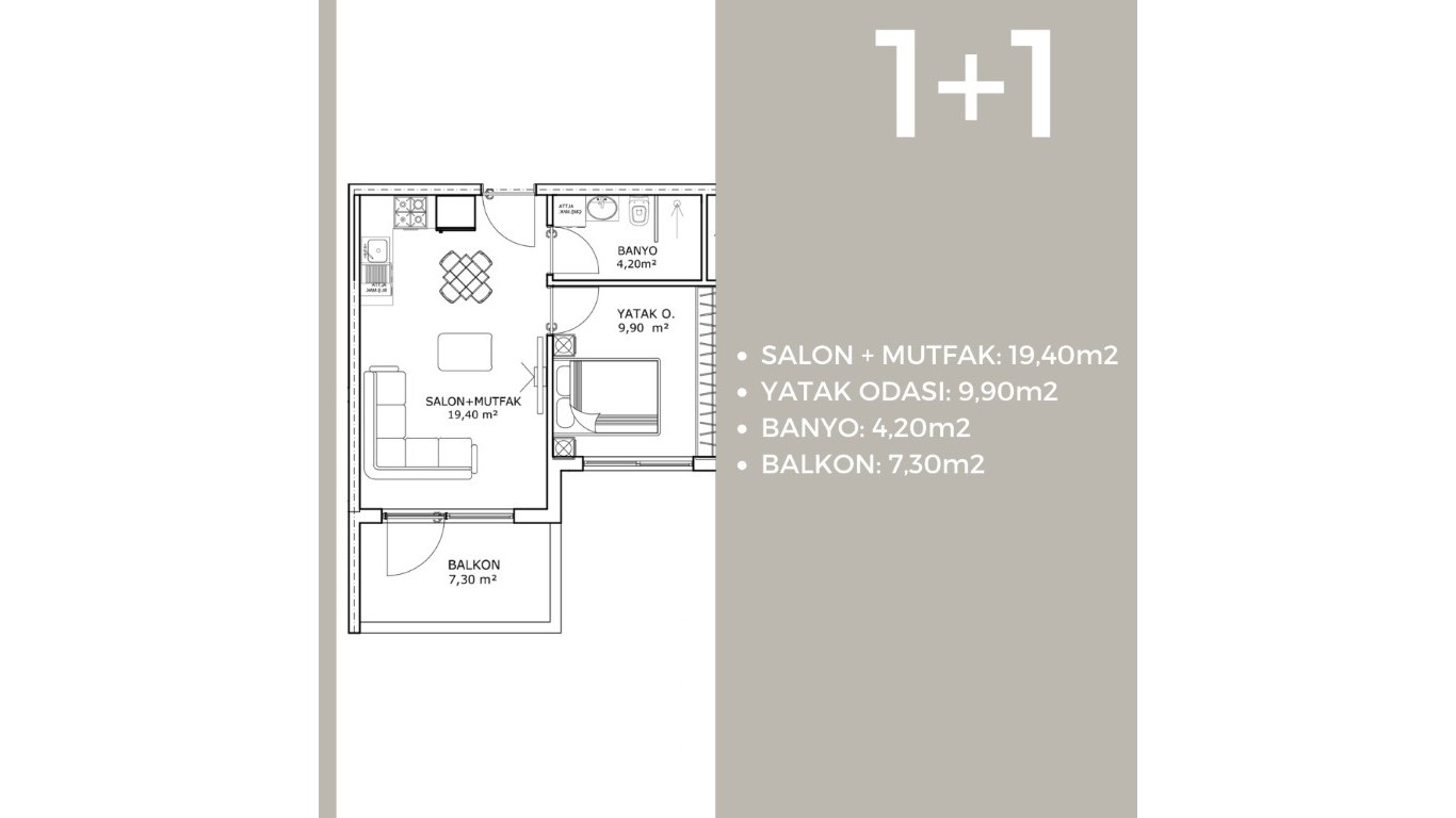 Comfortable apartments in Antalya with a low rent and modern facilities, close to the sea - Umbrella Group - Photo 9