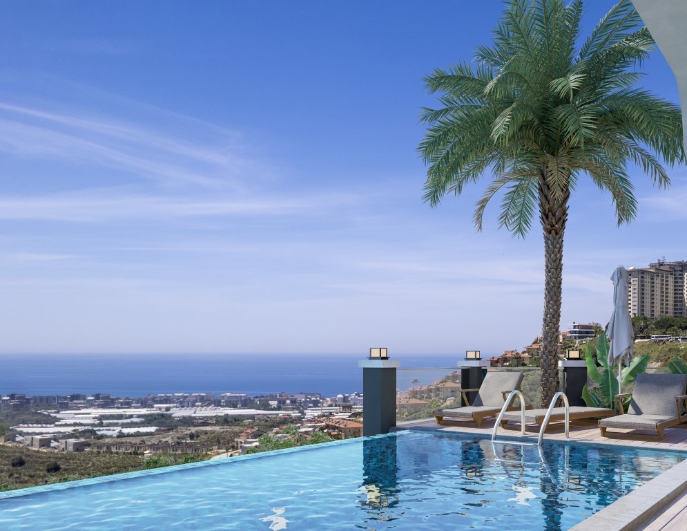 New project of modern villas and duplexes with beautiful sea view, Kargyjak - Umbrella Group - Photo 12