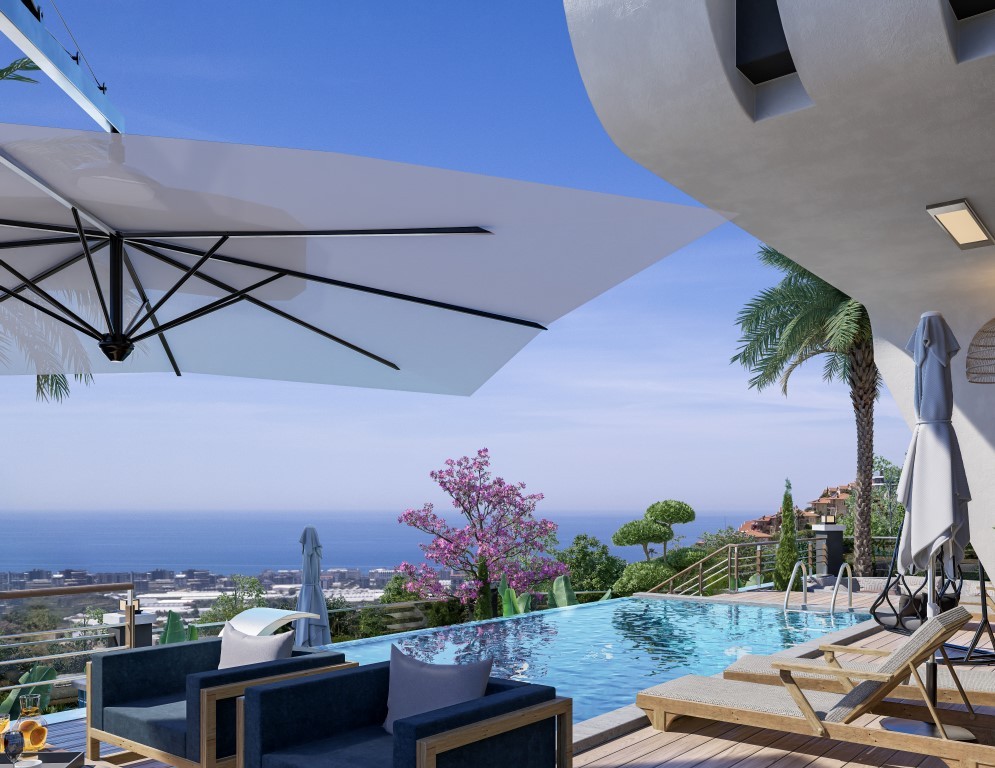 New project of modern villas and duplexes with beautiful sea view, Kargyjak - Umbrella Group - Photo 11
