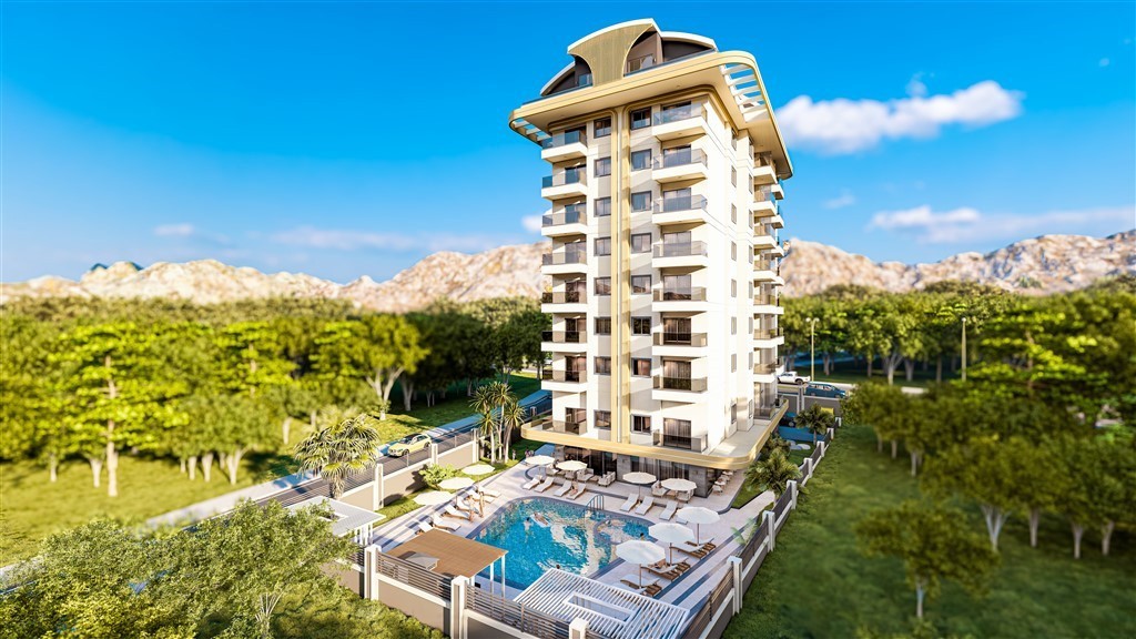 Luxury apartments in Mahmutlar with a rent up to 2 years and modern infrastructure - Umbrella Group - Photo 2