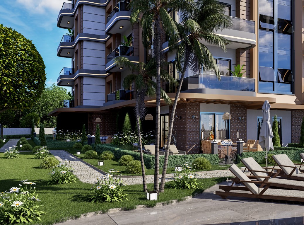 Residential residence with sea view, in the town of Alanya (Kестel) - Umbrella Group - Photo 7