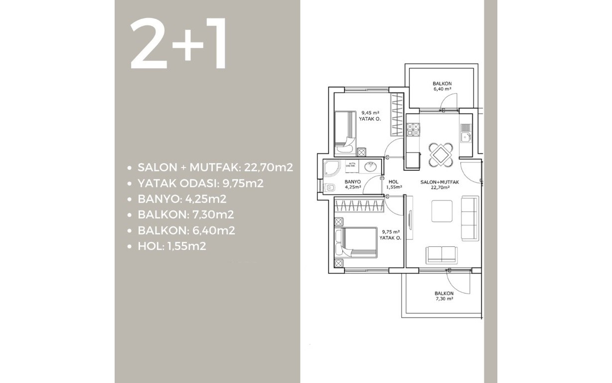 Comfortable apartments in Antalya with a low rent and modern facilities, close to the sea - Umbrella Group - Photo 10