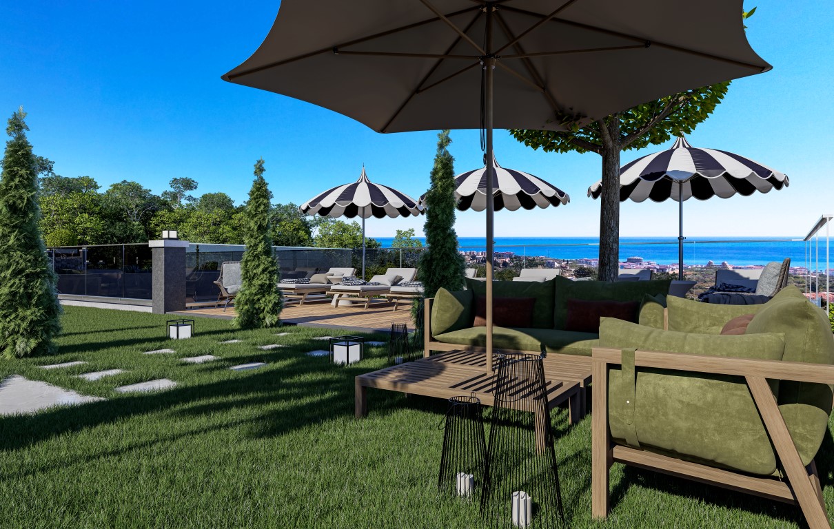 Residential residence with sea view, in the town of Alanya (Kестel) - Umbrella Group - Photo 8