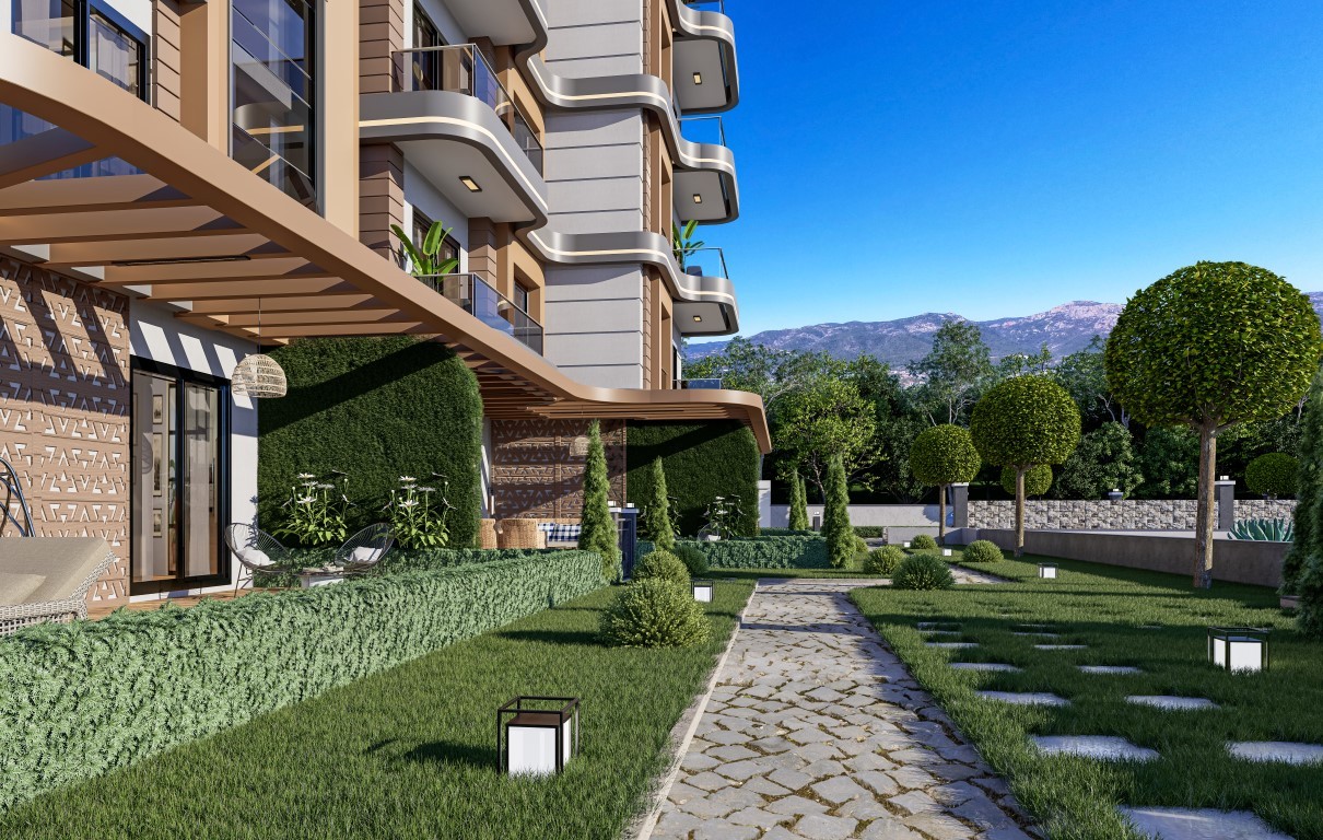 Residential residence with sea view, in the town of Alanya (Kестel) - Umbrella Group - Photo 13