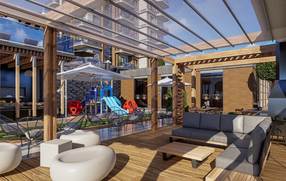 Residential residence with sea view, in the town of Alanya (Kестel) - Umbrella Group - Photo 10