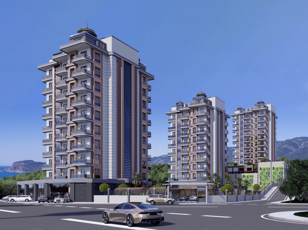 Residential residence with sea view, in the town of Alanya (Kестel) - Umbrella Group - Photo 5