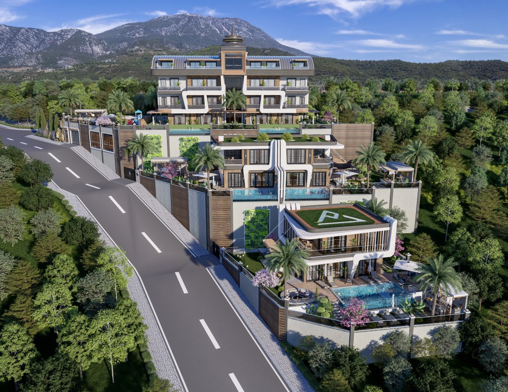 New project of modern villas and duplexes with beautiful sea view, Kargyjak - Umbrella Group - Photo 3