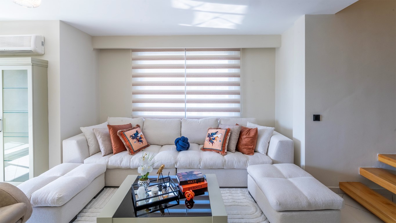 Spacious duplex (4+1) 50 m from the beach, Alanya - Umbrella Group