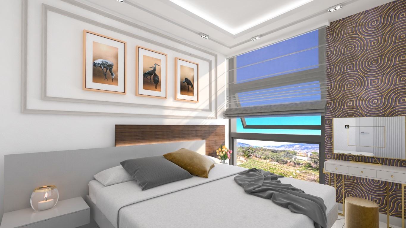 Residential residence with sea view, in the town of Alanya (Kестel) - Umbrella Group - Photo 28