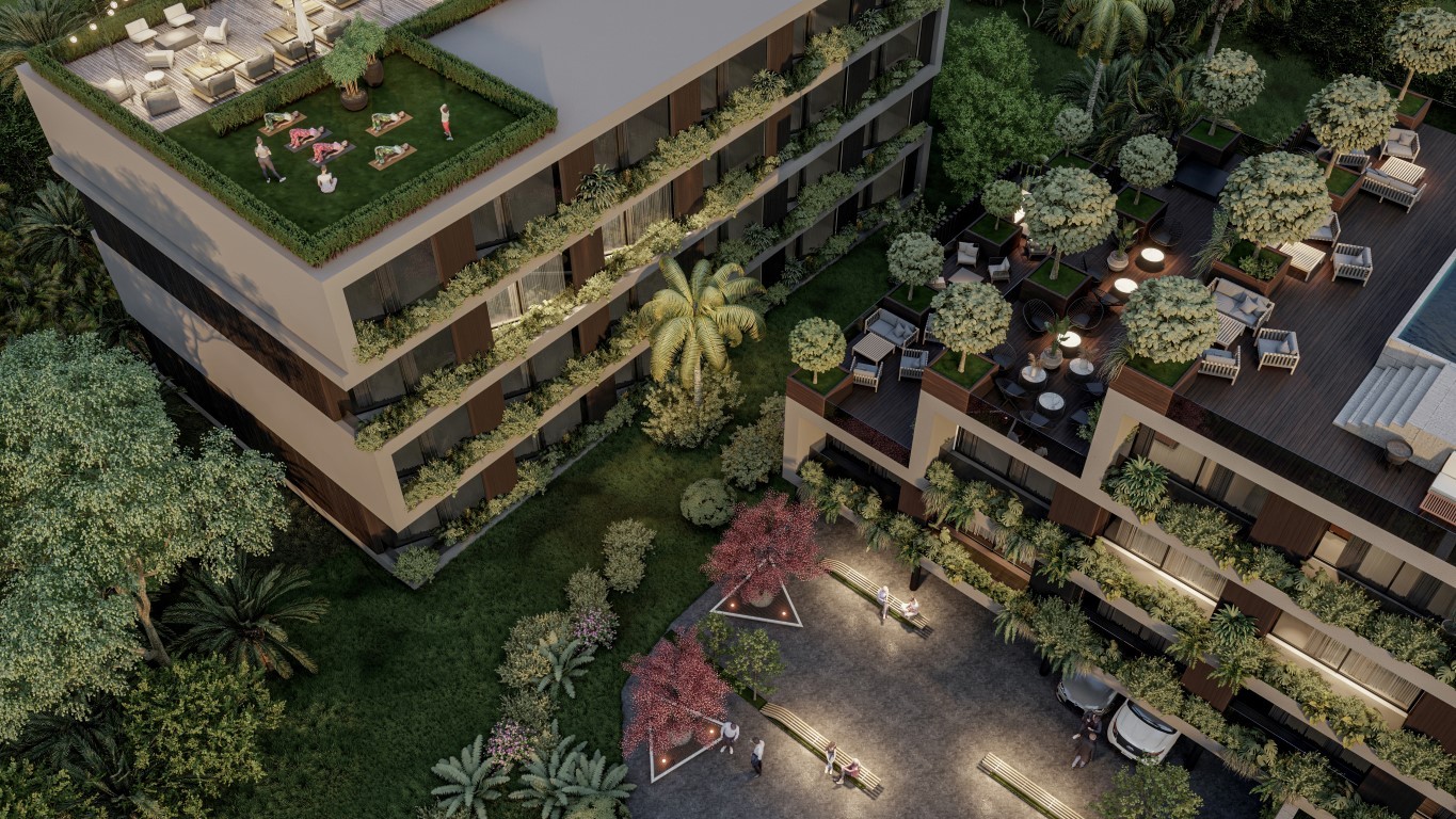 Residential complex project, with apartments 0+1 in Bali, Indonesia - Umbrella Group - Photo 4