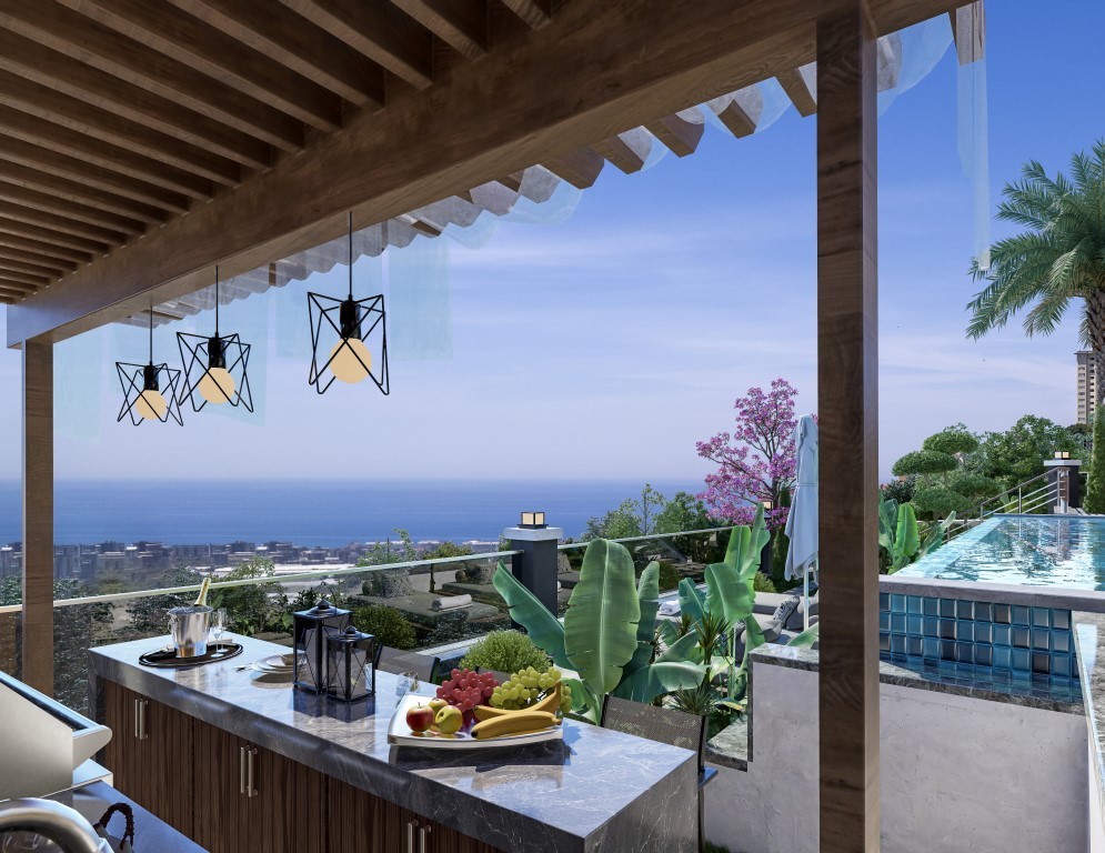 New project of modern villas and duplexes with beautiful sea view, Kargyjak - Umbrella Group - Photo 10