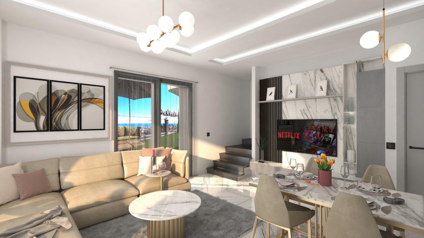 Residential residence with sea view, in the town of Alanya (Kестel) - Umbrella Group - Photo 23