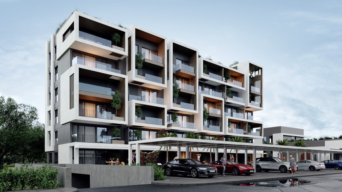 Apartments 1+1 and 2+1 in Antalya with installment and on the final stage of construction - Umbrella Group