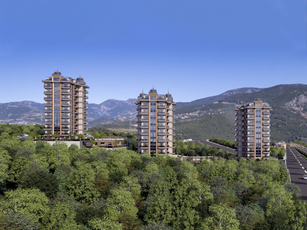 Residential residence with sea view, in the town of Alanya (Kестel) - Umbrella Group - Photo 3