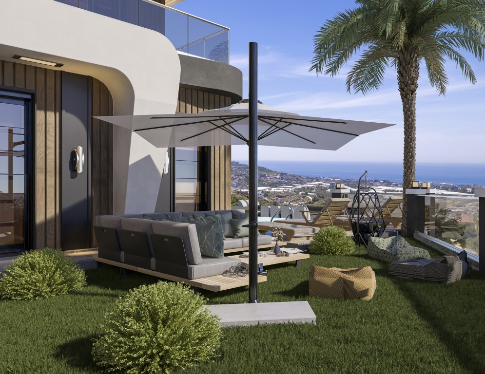 New project of modern villas and duplexes with beautiful sea view, Kargyjak - Umbrella Group - Photo 8